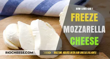 The Ultimate Guide to Freezing Mozzarella Cheese: Tips and Tricks