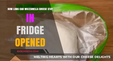 Freshness Countdown: Opened Mozzarella's Shelf Life in the Fridge