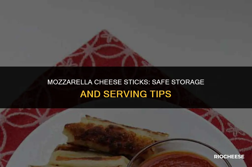 how long can mozzarella cheese sticks be unrefrigerated