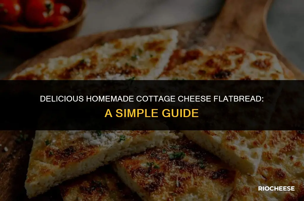 how long do you cook cottage cheese flatbread