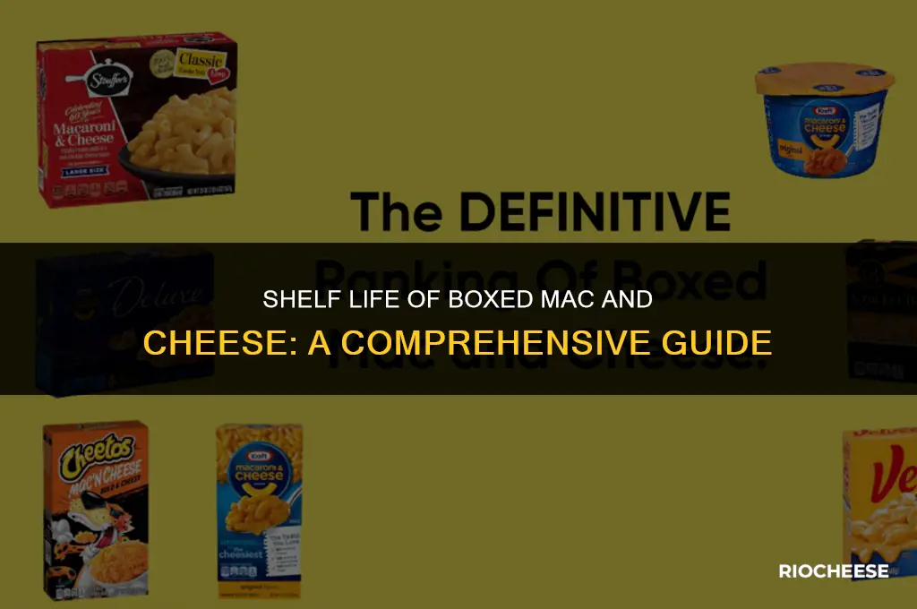 how long does boxed mac and cheese last