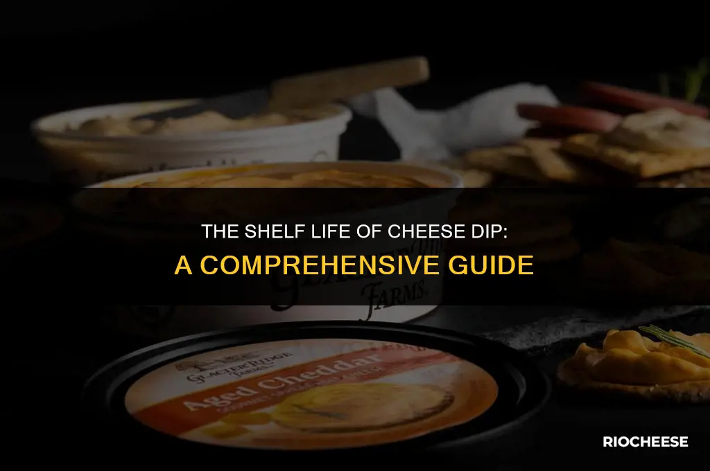 how long does cheese dip last in the fridge