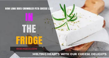 The Shelf Life of Crumbled Feta Cheese: A Refrigeration Guide
