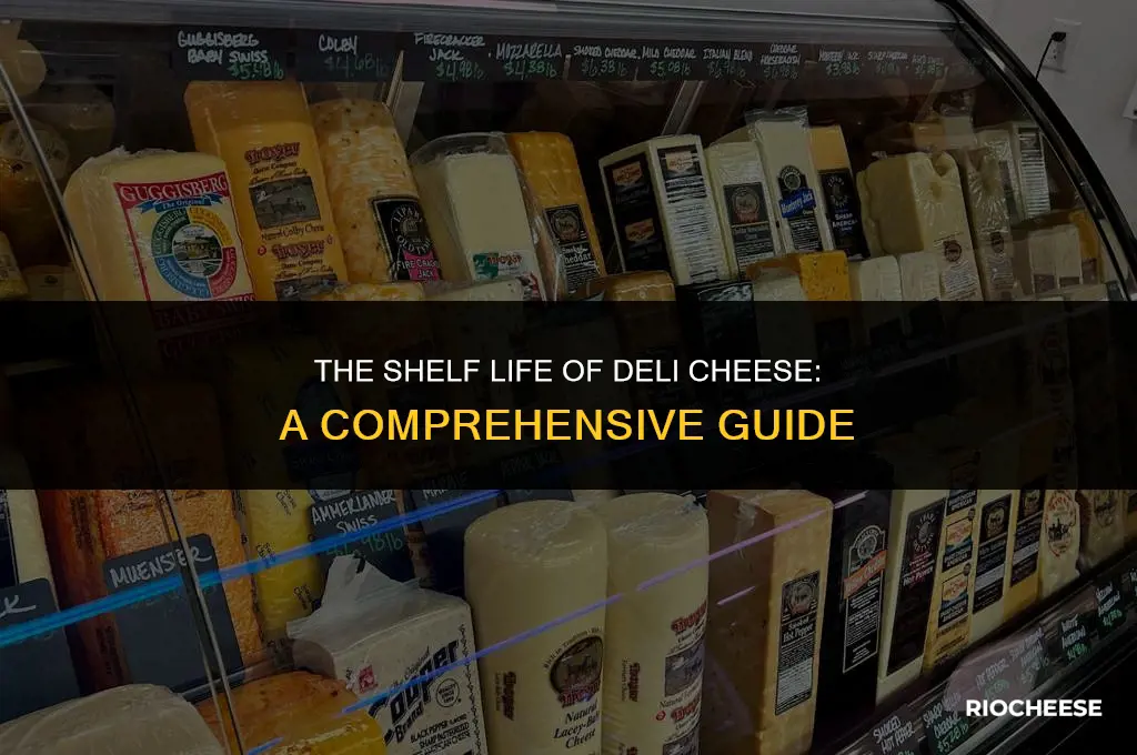 how long does deli cheese last in the fridge