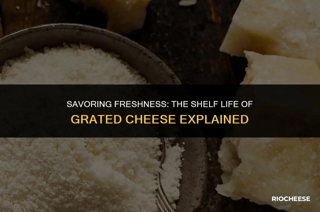 how long does fresh grated cheese last