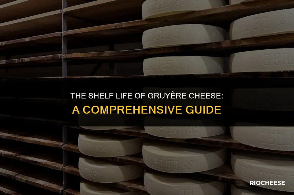 how long does gruyere cheese last