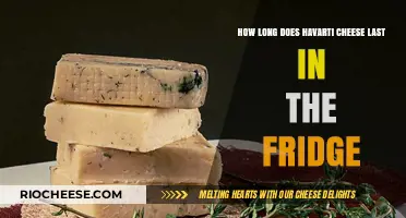 The Shelf Life of Havarti Cheese: A Comprehensive Guide
