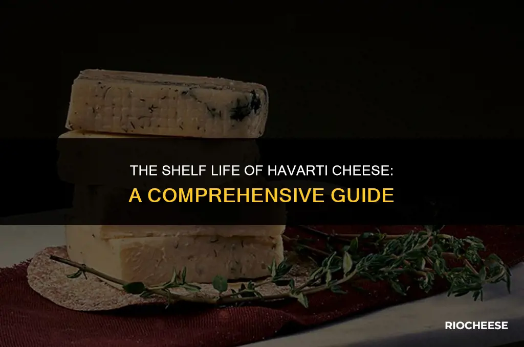 how long does havarti cheese last in the fridge