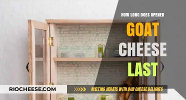 The Shelf Life of Opened Goat Cheese: A Comprehensive Guide