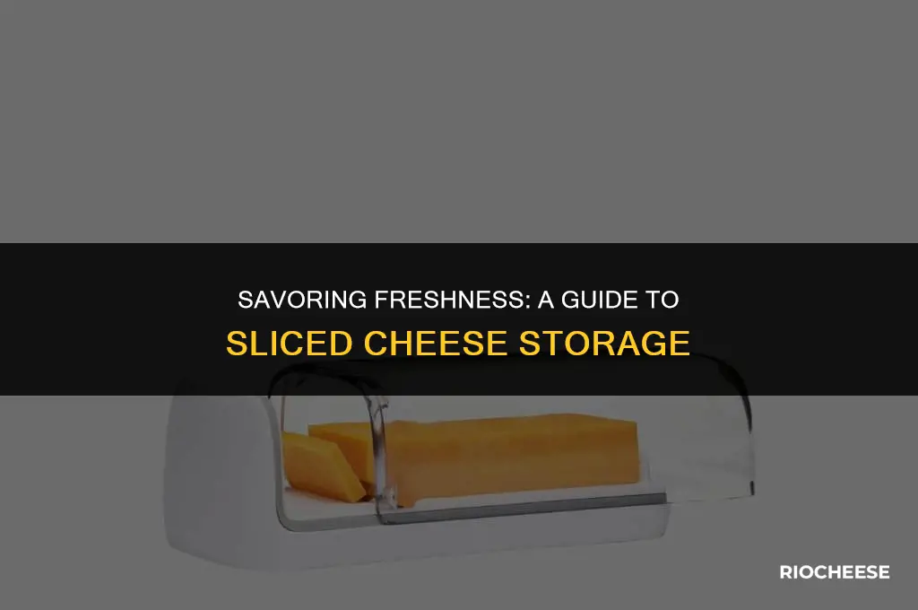 how long does sliced cheese last in fridge