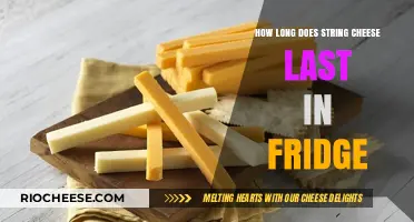 The Shelf Life of String Cheese: A Comprehensive Guide