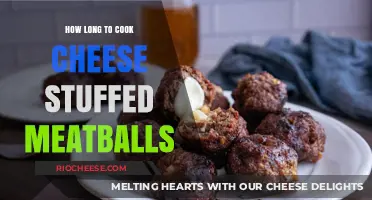 Delicious Cheese-Stuffed Meatballs: Perfect Cooking Time Revealed!