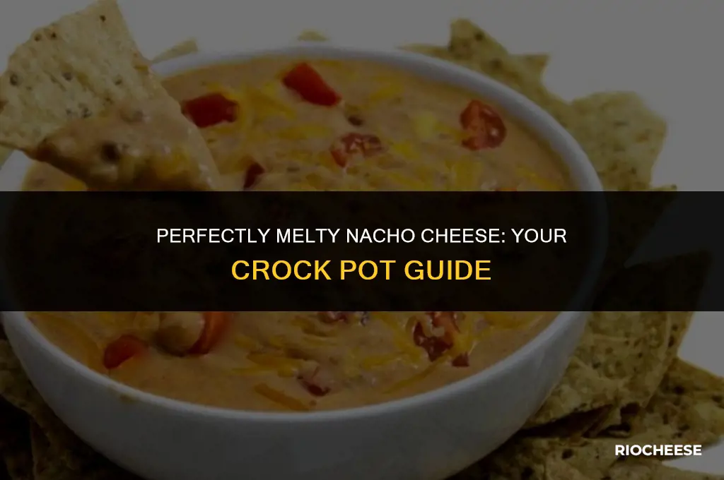 how long to cook nacho cheese in crock pot