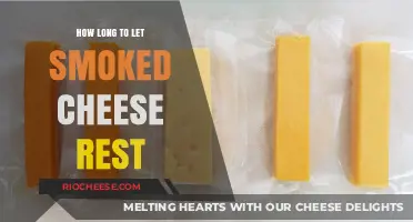 Aging Gracefully: The Optimal Resting Period for Smoked Cheese