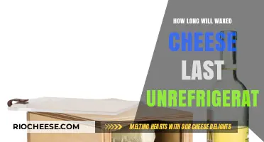 The Shelf Life of Waxed Cheese: A Guide to Unrefrigerated Storage