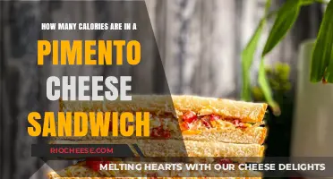 Delicious Pimento Cheese Sandwich: A Caloric Delight Unveiled