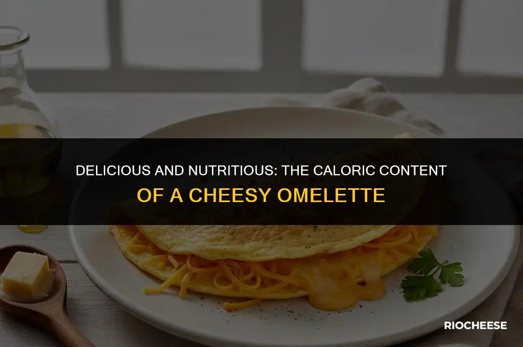 how many calories are in an omelette with cheese