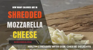 Shredded Mozzarella Cheese: Unraveling the Caloric Mystery