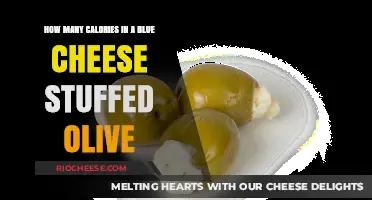 Delicious Blue Cheese Stuffed Olives: A Calorie Breakdown