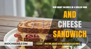 Delicious Grilled Ham and Cheese: A Caloric Breakdown