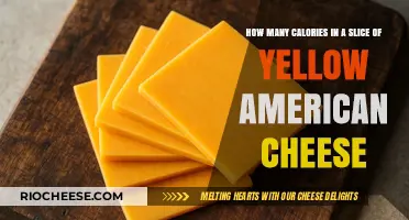 Unveiling the Caloric Mystery of Yellow American Cheese Slices