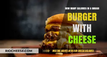 Savoring Flavor: Caloric Breakdown of a Cheesy Smash Burger Delight
