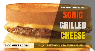 Delicious Sonic Grilled Cheese: Unveiling the Calorie Count
