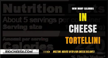 Delicious Cheese Tortellini: Unraveling the Caloric Mystery