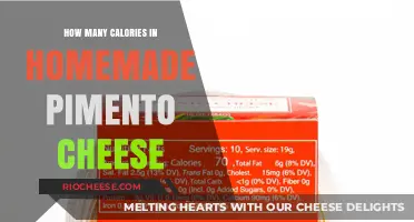 Delicious Homemade Pimento Cheese: A Nutritional Breakdown