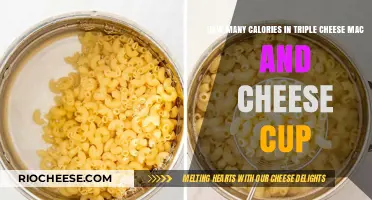 Indulge in Comfort: Triple Cheese Mac and Cheese Cup Calorie Count