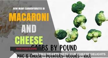 Mac and Cheese Carb Count: A Nutritional Breakdown