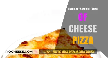 Savoring Simplicity: The Carb Count in Your Favorite Cheese Pizza Slice