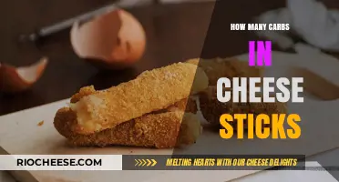 Unveiling the Carb Count in Your Favorite Cheese Sticks