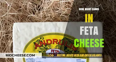 Exploring the Carbohydrate Content in Feta Cheese: A Nutritional Insight