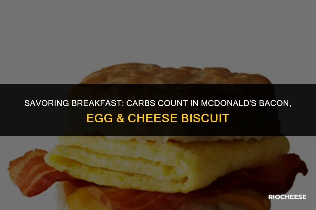 how many carbs in mcdonald