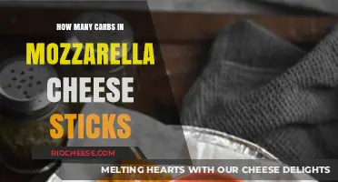 Mozzarella Cheese Sticks: A Low-Carb Snack Option