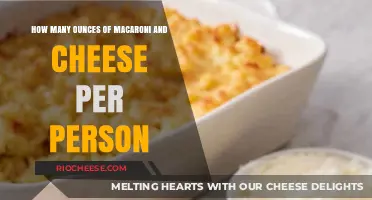 Serving Up Comfort: The Perfect Mac and Cheese Portion Per Person