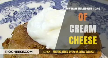 Cream Cheese Conversion: How Many Tablespoons in 2 Ounces?