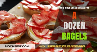 Cream Cheese Calculator: Perfect Spread for a Dozen Bagels