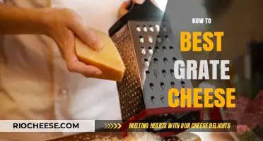 Mastering the Art of Cheese Grating: Tips and Tricks