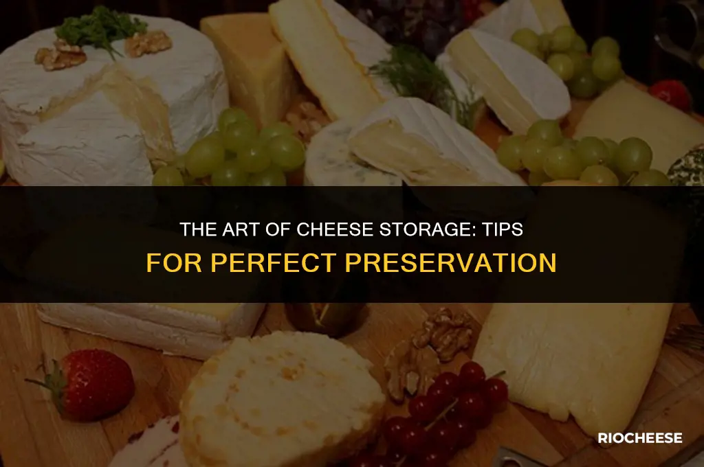 how to best store cheese