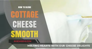 Blending Cottage Cheese to Perfection: A Smooth and Creamy Guide