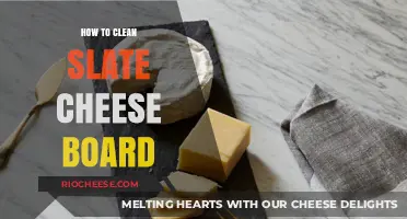 Effortless Elegance: Cleaning Your Slate Cheese Board