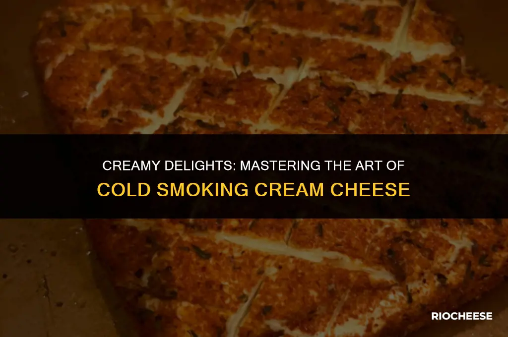 how to cold smoke cream cheese