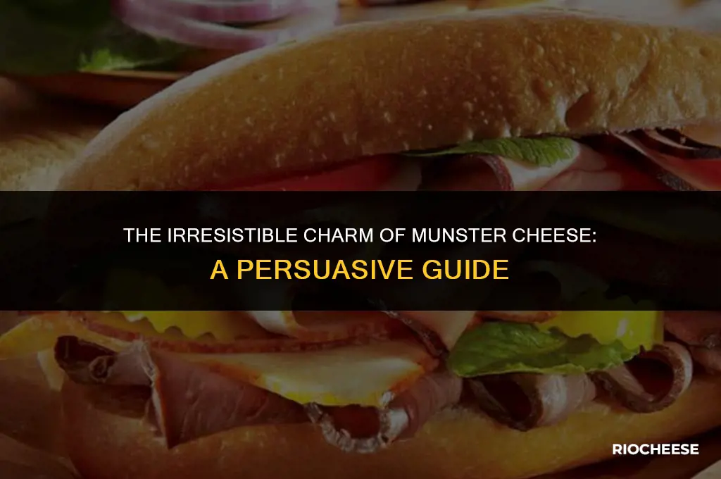 how to convence people that munster cheese is the best