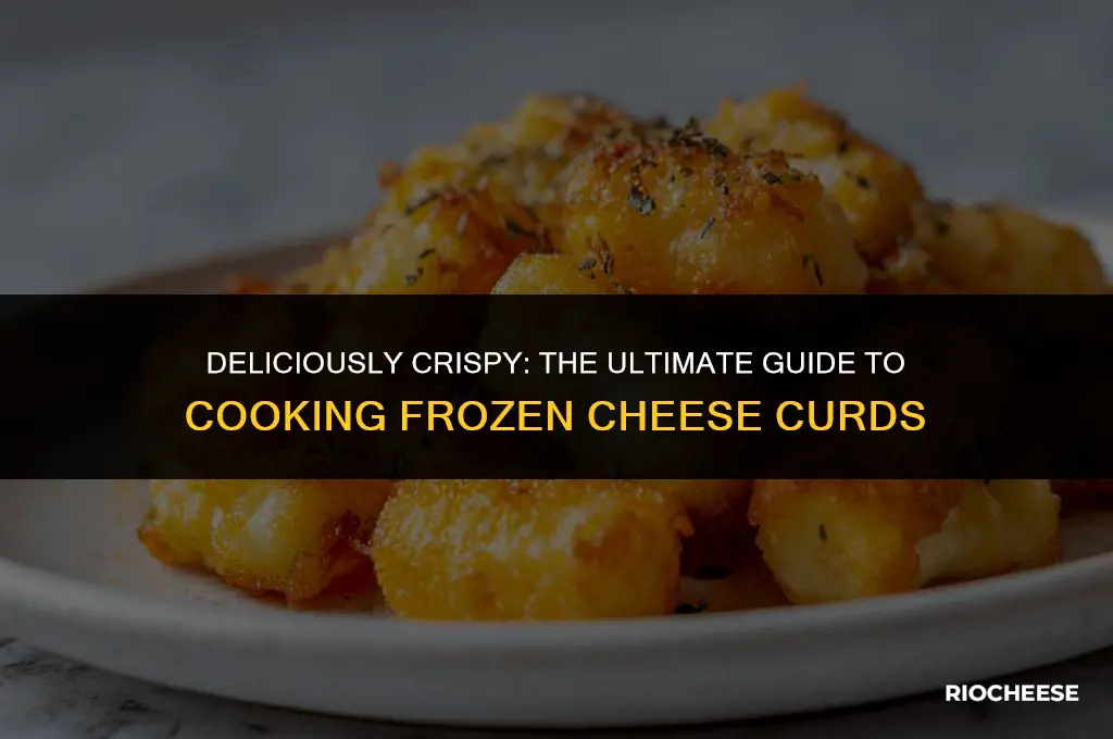 how to cook frozen cheese curds