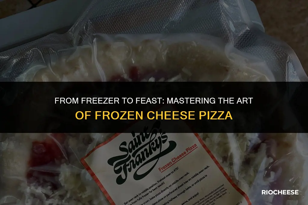 how to cook frozen cheese pizza