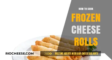 Delicious Frozen Cheese Rolls: A Simple Cooking Guide
