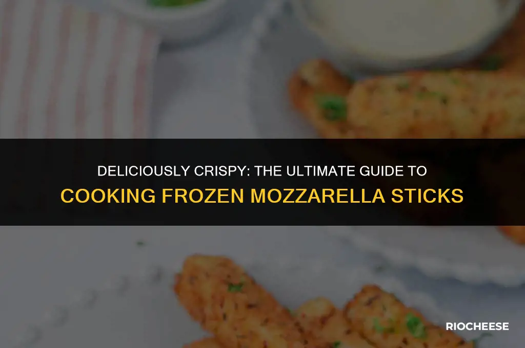 how to cook frozen mozzarella cheese sticks