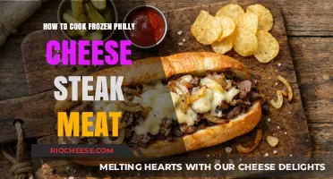 Savor the Flavor: Thawing and Cooking Frozen Philly Cheese Steak Meat to Perfection